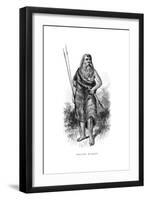 William Buckley, Esaped English Convict in Australia-W Macleod-Framed Giclee Print