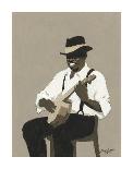 String Bass Player-William Buffett-Art Print