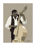 Banjo Player-William Buffett-Art Print