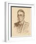 William Butler Yeats Irish Poet and Dramatist-null-Framed Art Print