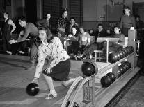Dubutantes with Bowling with their Dates-William C^ Shrout-Photographic Print