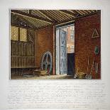 The crypt of the Nunnery of St Helen, Bishopsgate, City of London, c1819 (1906)-William Capon-Giclee Print