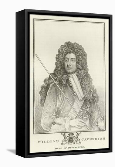 William Cavendish, Duke of Devonshire-Godfrey Kneller-Framed Stretched Canvas