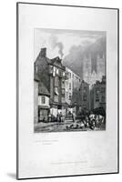 William Caxton's House in the Almonry, Westminster, London, 1827-George Cooke-Mounted Giclee Print