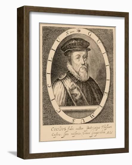 William Cecil, 1st Baron Burghley (1520-159), English Statesman, 1889-null-Framed Giclee Print