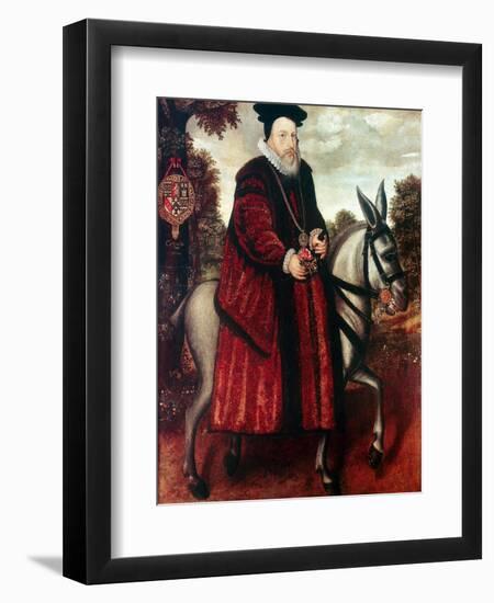 William Cecil, 1st Baron Burghley (1520-159), English Statesman-null-Framed Giclee Print