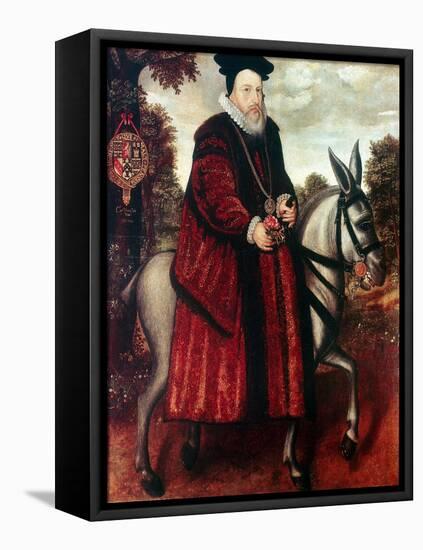 William Cecil, 1st Baron Burghley (1520-159), English Statesman-null-Framed Stretched Canvas