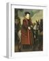 William Cecil, 1st Baron Burghley (1520-1598), Riding a Grey Mule, English School-null-Framed Giclee Print