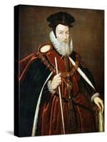 William Cecil, 1st Baron Burghley, 16th Century-Marcus Gheeraerts The Younger-Stretched Canvas