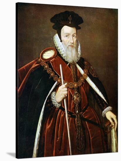 William Cecil, 1st Baron Burghley, 16th Century-Marcus Gheeraerts The Younger-Stretched Canvas