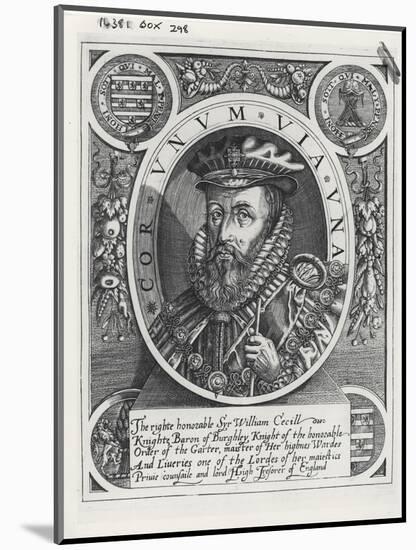 William Cecil, 1st Baron Burghley-William Rogers-Mounted Giclee Print