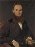 Portrait of a Man, 1873-William Chapman-Stretched Canvas