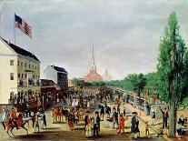 Tammany Society Celebrating the 4th of July, 1812, 1869-William Chappel-Framed Giclee Print