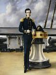 Portrait of a Naval Officer-William Charles Anthony Frerichs-Stretched Canvas