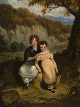 Portrait of Sir Thomas Moncrieffe Bt and his Sister when Children, 1826-William Charles Ross-Giclee Print