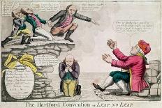 The Hartford Convention, or 'Leap No Leap', February 1815-William Charles-Giclee Print