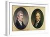 William Clark and Meriwether Lewis-Charles Currier Fenderich-Framed Art Print