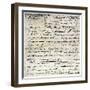 William Clark's Letter Accepting Lewis's Invitation to Join the Corps of Discovery Expedition-null-Framed Giclee Print