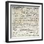 William Clark's Letter Accepting Lewis's Invitation to Join the Corps of Discovery Expedition-null-Framed Giclee Print