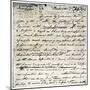 William Clark's Letter Accepting Lewis's Invitation to Join the Corps of Discovery Expedition-null-Mounted Giclee Print