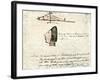 William Clark's Sketch of Flathead Indians in His Diary, c.1804-1806-null-Framed Giclee Print