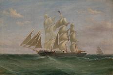 The Armed Merchantman, Helen, 1832 (Oil on Canvas)-William Clark-Giclee Print