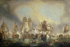 Battle of Trafalgar, 1805-William Clarkson Stanfield-Giclee Print