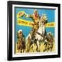 William Cody, the Great Showman-English School-Framed Giclee Print