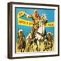 William Cody, the Great Showman-English School-Framed Premium Giclee Print