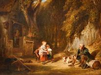 The Pet Lamb, C1813-William Collins-Stretched Canvas