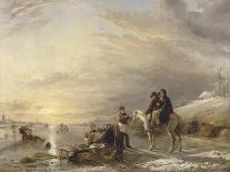 Shrimp Boys at Cromer, 1815-William Collins-Giclee Print