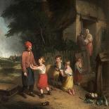 The Kitten Deceived, 1816-William Collins-Giclee Print