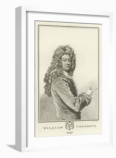 William Congreve, Esquire-Godfrey Kneller-Framed Giclee Print