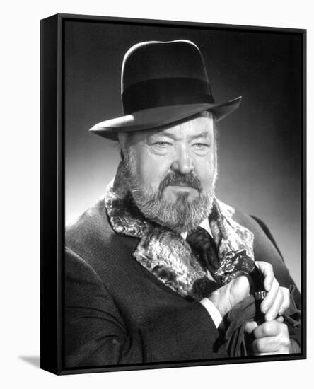 William Conrad, Nero Wolfe (1981)-null-Framed Stretched Canvas