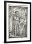 William continued his wonderful archery, from 'Hero Myths and Legends of the British Race' by M.I.-Patten Wilson-Framed Giclee Print