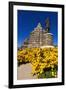 William Cornelius Van Horne statue, Banff National Park, Alberta, Canada-Russ Bishop-Framed Photographic Print