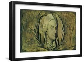 William Cowper portrait-William Blake-Framed Giclee Print