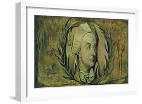 William Cowper portrait-William Blake-Framed Giclee Print