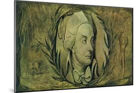 William Cowper portrait-William Blake-Mounted Giclee Print