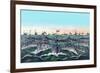 William Cramp and Sons - Ship Builders-Currier & Ives-Framed Premium Giclee Print