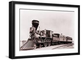 William Crooks' a 1861 Locomotive of the Great Northern Railway-null-Framed Photo