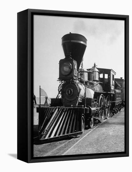 "William Crooks" of Great Northern's St. Paul and Pacific Railroad at the Chicago Railroad Fair-null-Framed Stretched Canvas