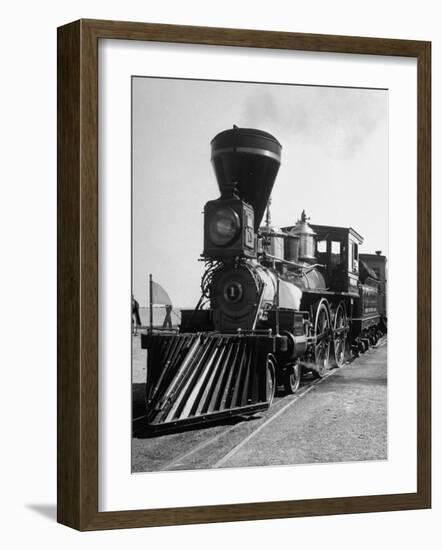 "William Crooks" of Great Northern's St. Paul and Pacific Railroad at the Chicago Railroad Fair-null-Framed Photographic Print