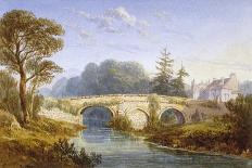 View of Eltham Bridge Near Eltham Palace, Woolwich, Greenwich, London, C1830-William Crouch-Giclee Print