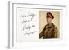 William, Crown Prince of Germany in Army Uniform, Pub. 16th April 1917-William Friedrich Georg Pape-Framed Giclee Print