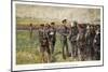 William, Crown Prince of Germany, Visiting Wounded Troops in the Field, Pub. 3rd Mary 1917-William Friedrich Georg Pape-Mounted Giclee Print