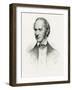 William Cullen Bryant-F Croll-Framed Art Print