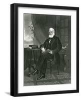 William Cullen Bryant-Alonzo Chappel-Framed Art Print