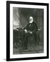 William Cullen Bryant-Alonzo Chappel-Framed Art Print