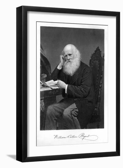 William Cullen Bryant-Alonzo Chappel-Framed Art Print